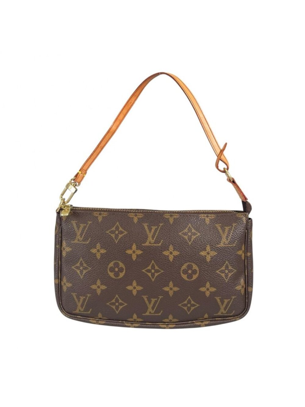 Louis Vuitton Pouch Monogram Canvas Brown